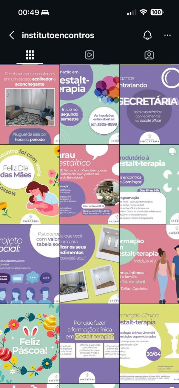Instituto Encontros - Antes